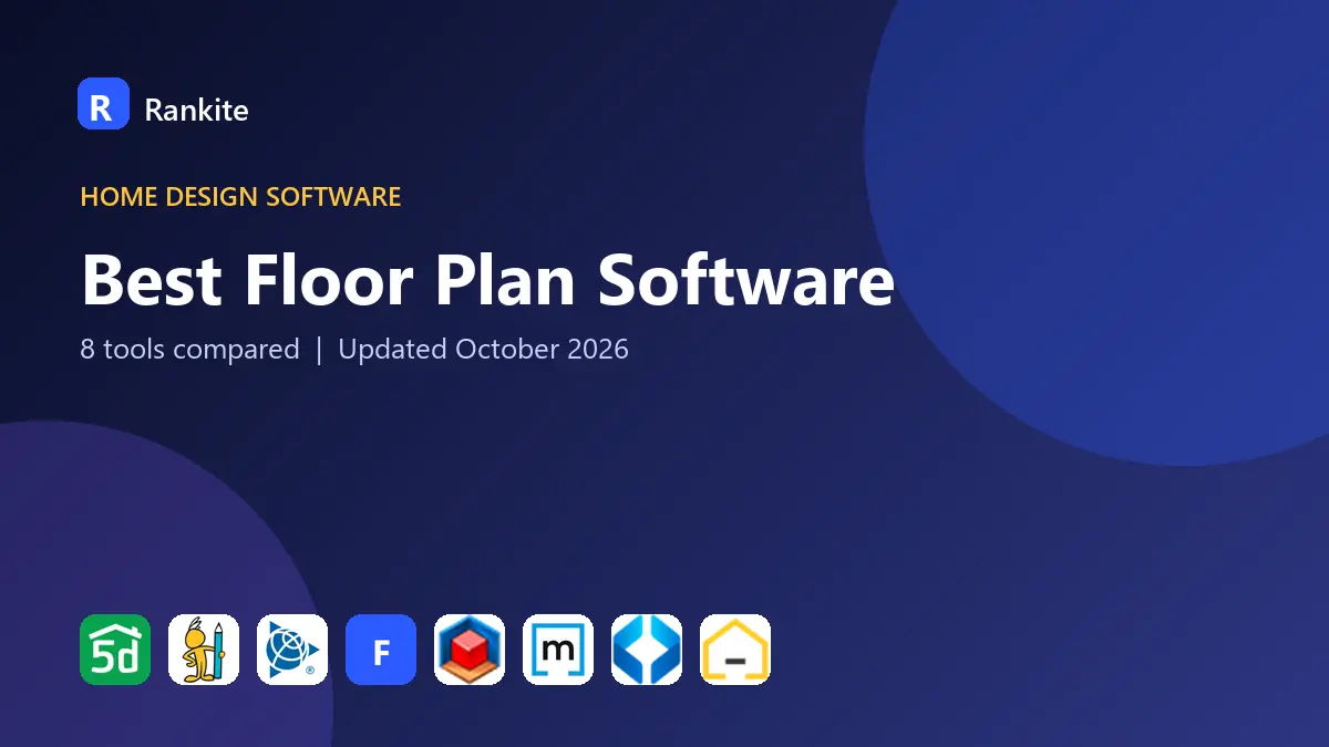 Best Floor Plan Software in 2026: 8 Tools Compared
