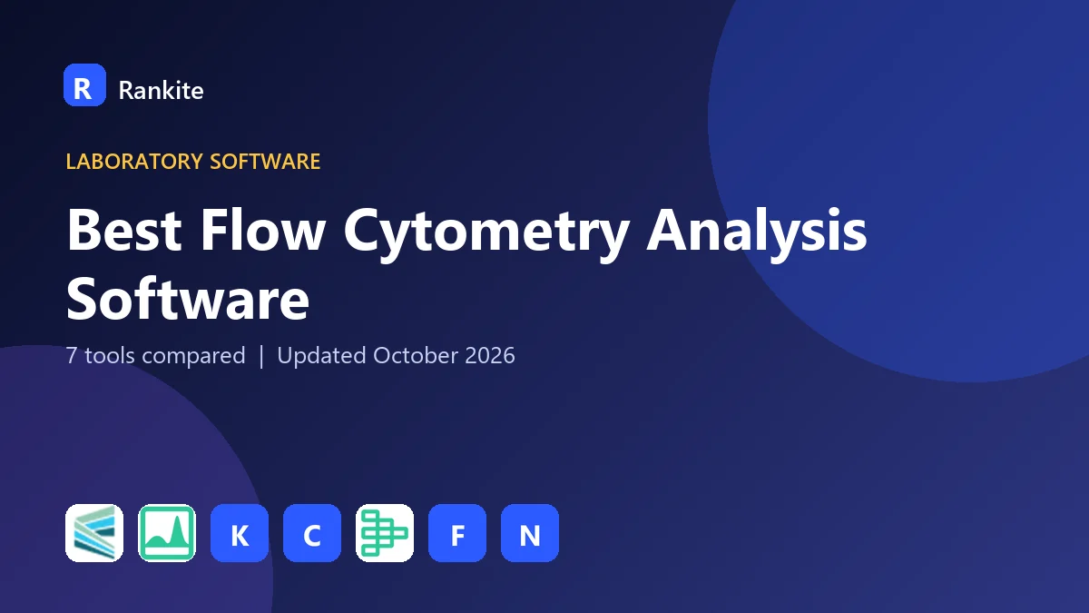 Best Flow Cytometry Analysis Software: 7 Tools Compared