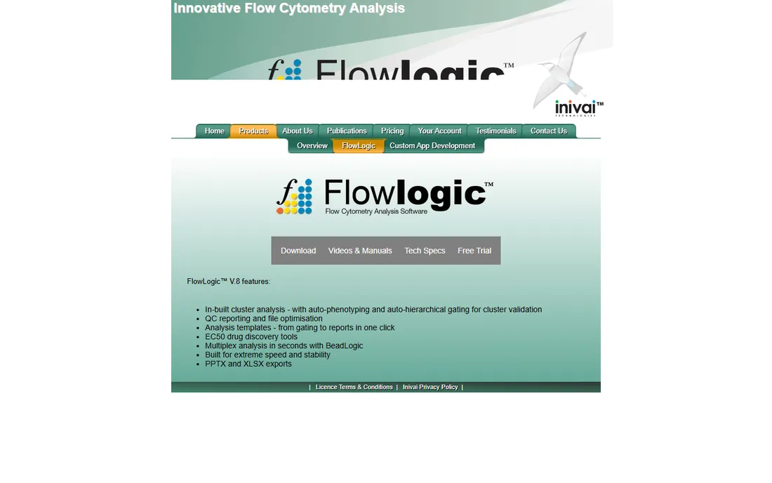 FlowLogic homepage