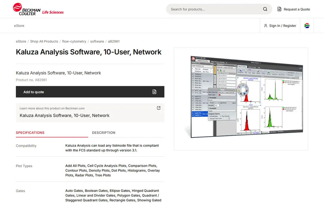 Kaluza homepage