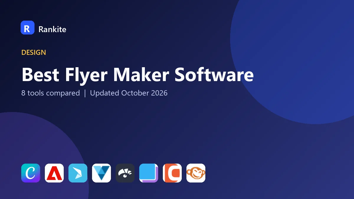 Best Flyer Maker Software in 2026: 8 Tools Compared