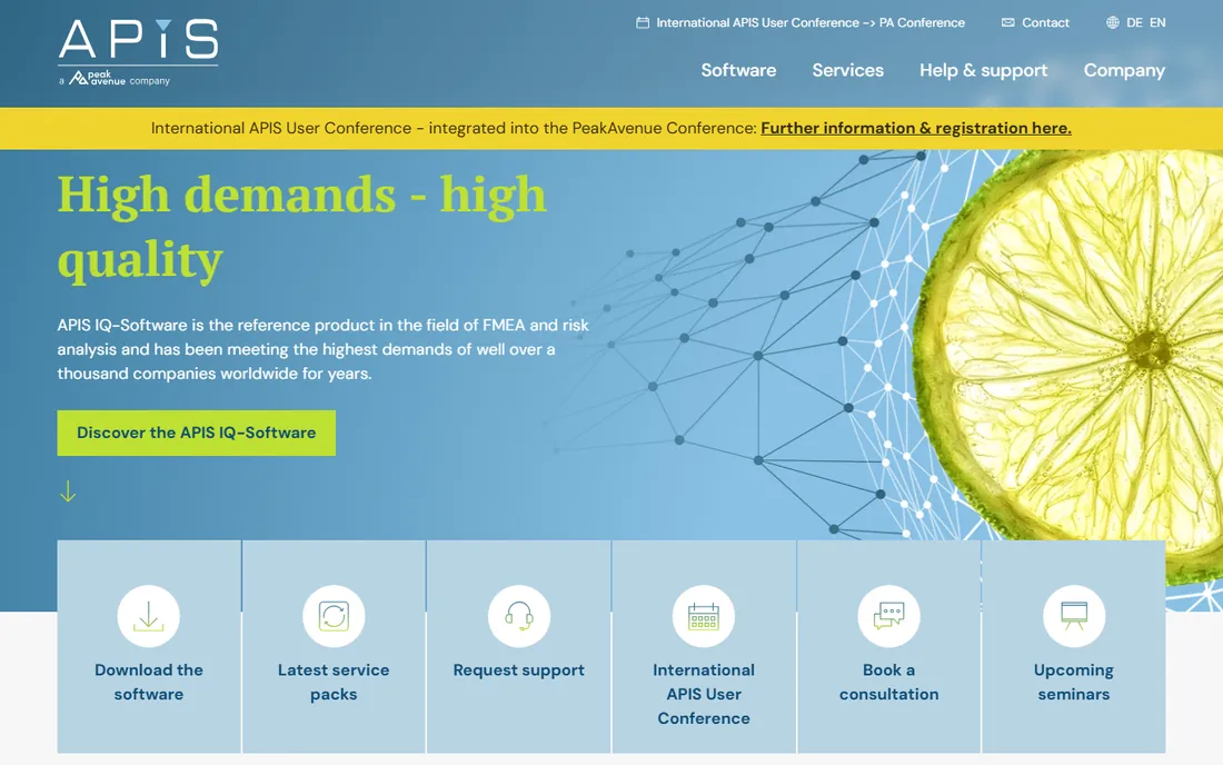 APIS IQ-FMEA homepage