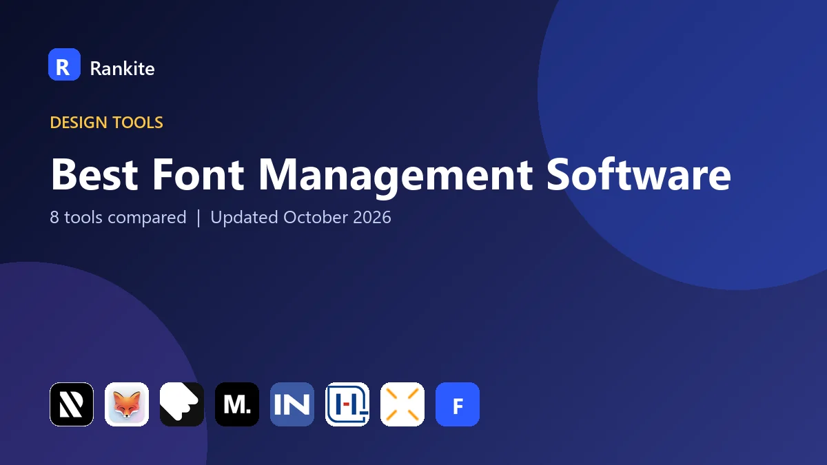 Best Font Management Software in 2026: 8 Tools Compared