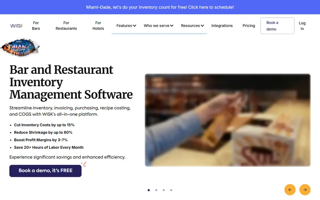 WISK homepage