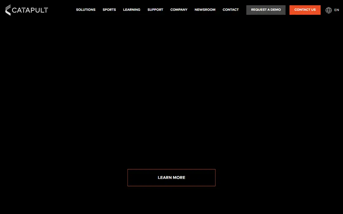Catapult homepage