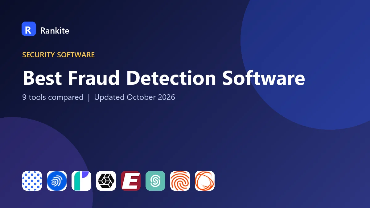 Best Fraud Detection Software in 2026: 9 Companies Compared