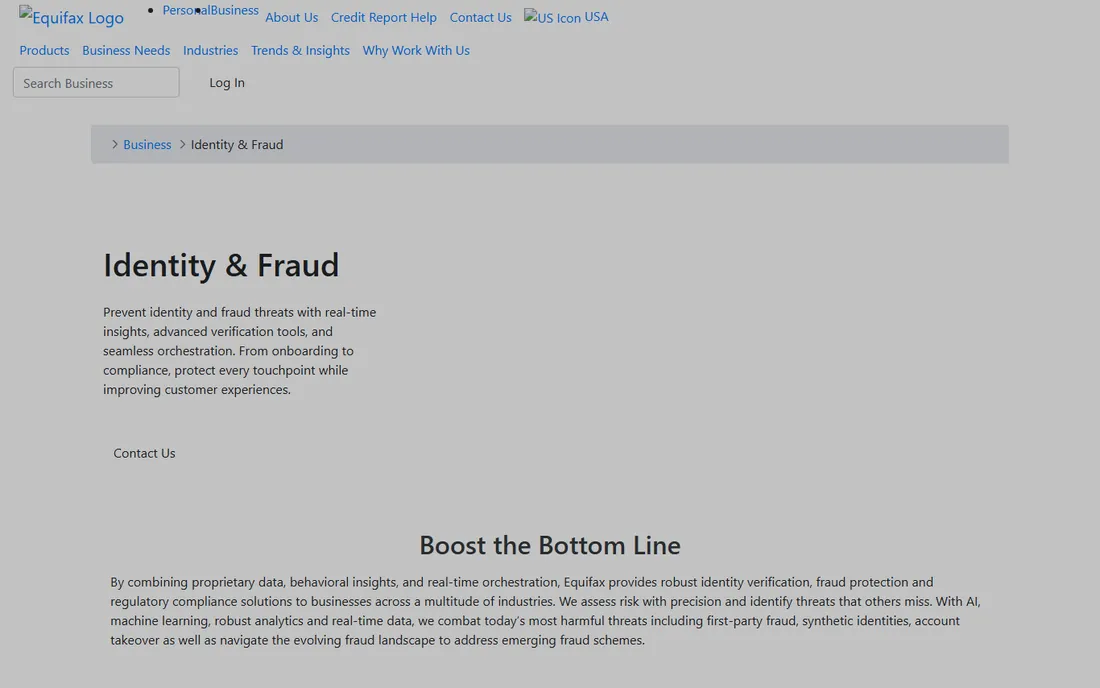 Kount, an Equifax company homepage