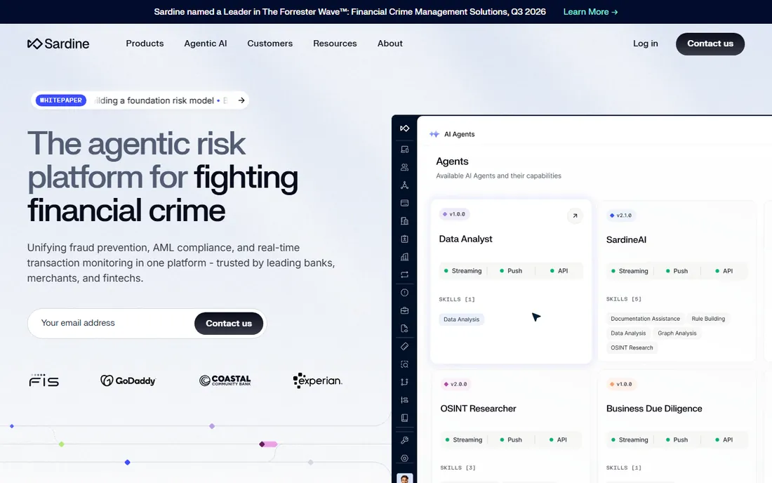 Sardine homepage