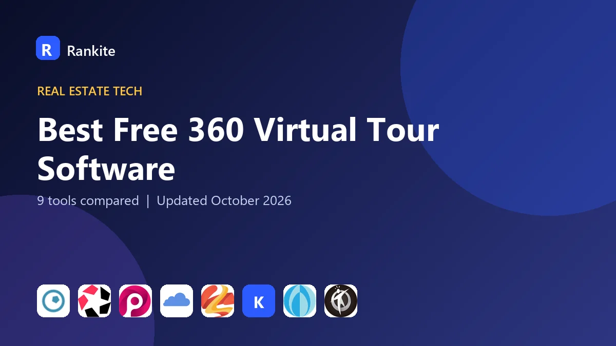 Best Free 360 Virtual Tour Software in 2026: 9 Tools Compared