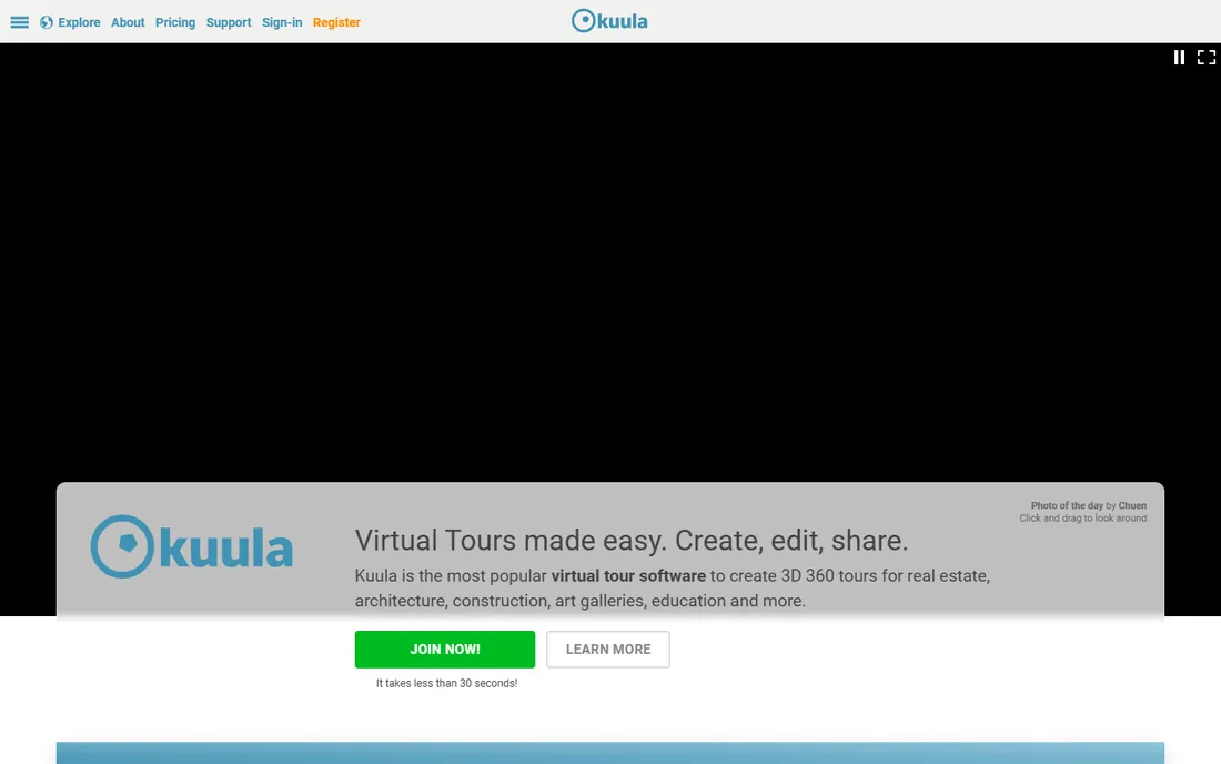 Kuula homepage