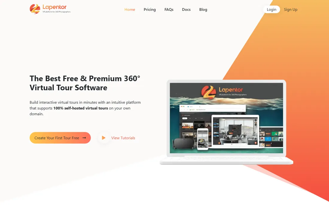 Lapentor homepage