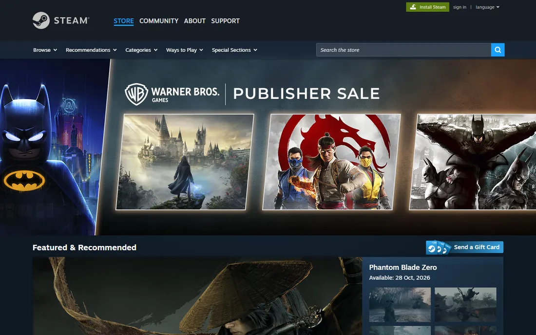 Source Filmmaker homepage