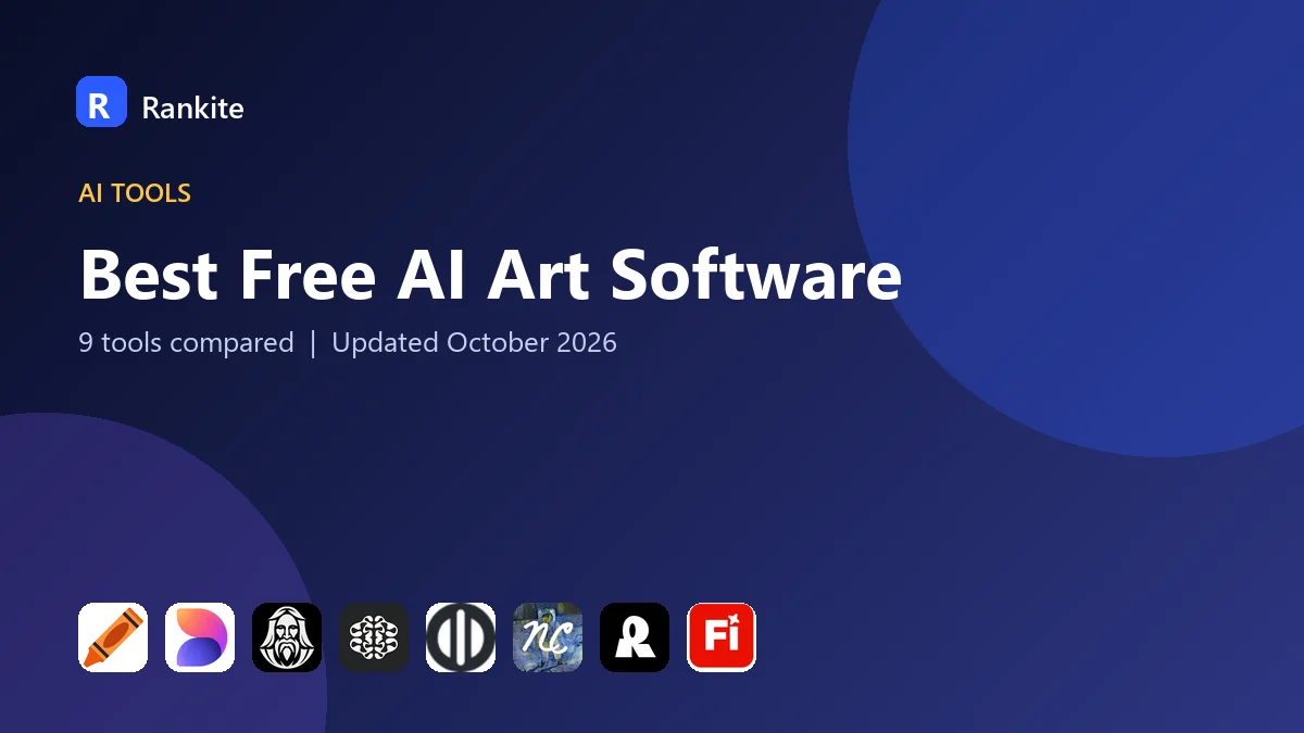 Best Free AI Art Software: 9 Tools Compared