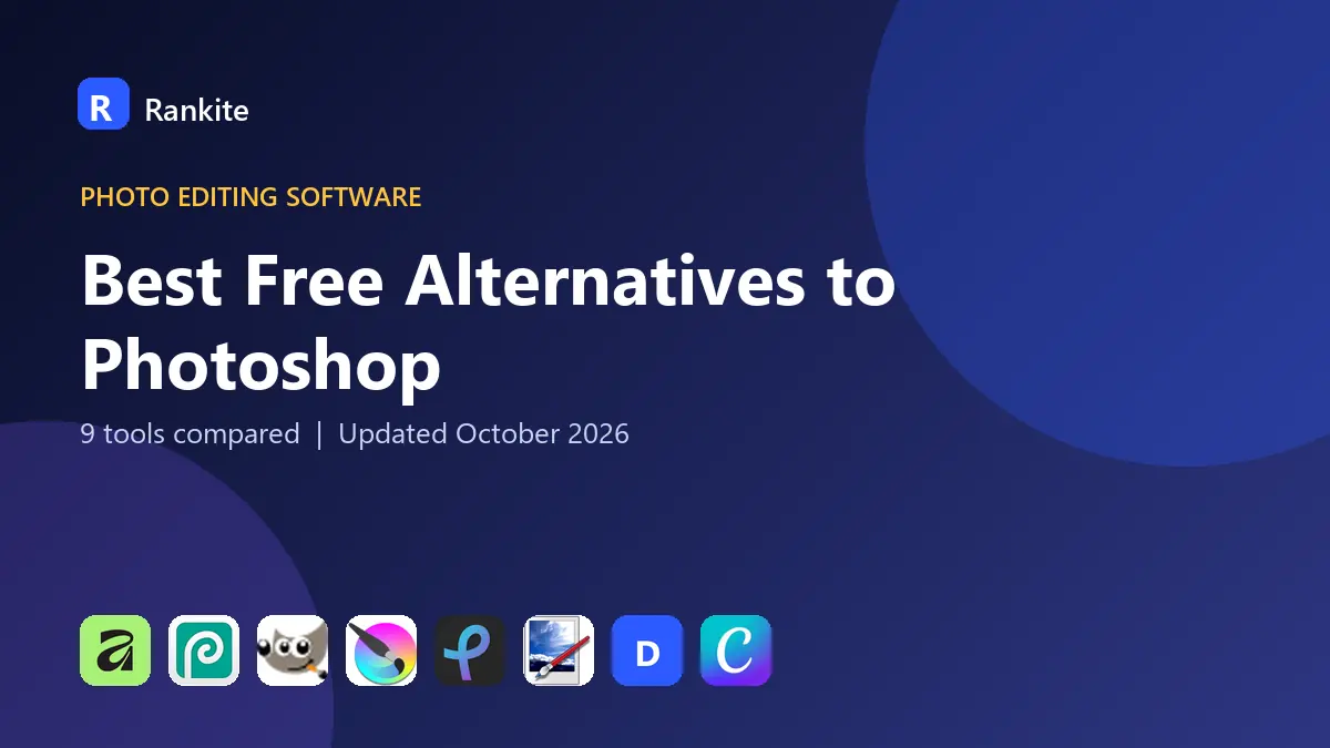 Best Free Alternatives to Photoshop in 2026: 9 Tools Compared