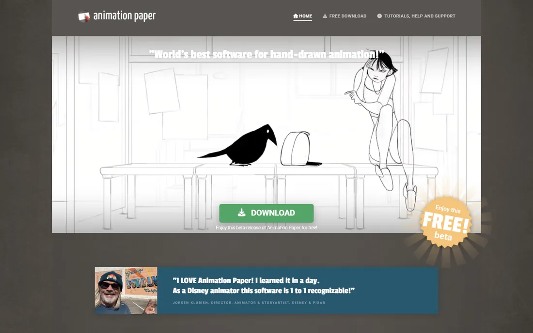 Animation Paper homepage
