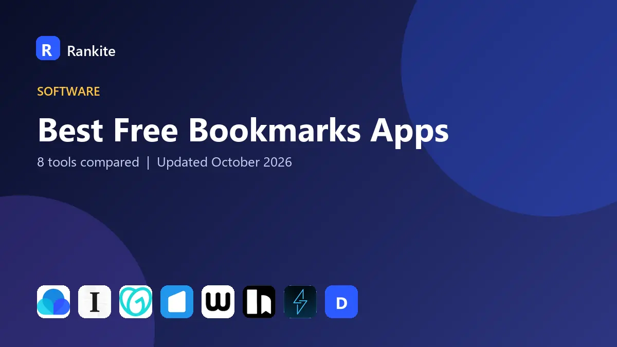 Best Free Bookmarks Apps in 2026: 8 Apps Compared