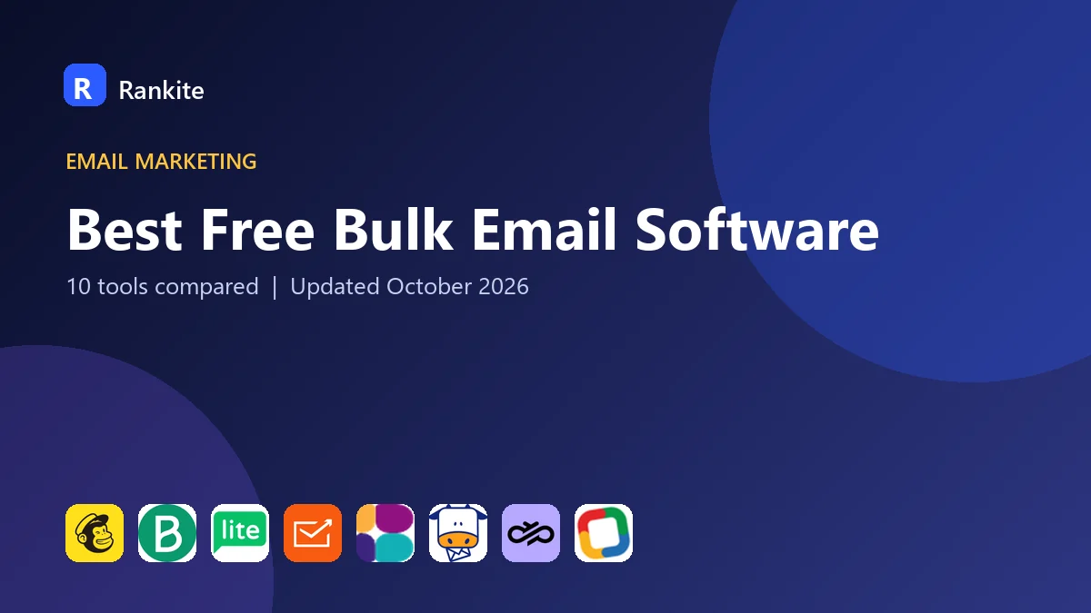 Best Free Bulk Email Software in 2026: 10 Tools Compared