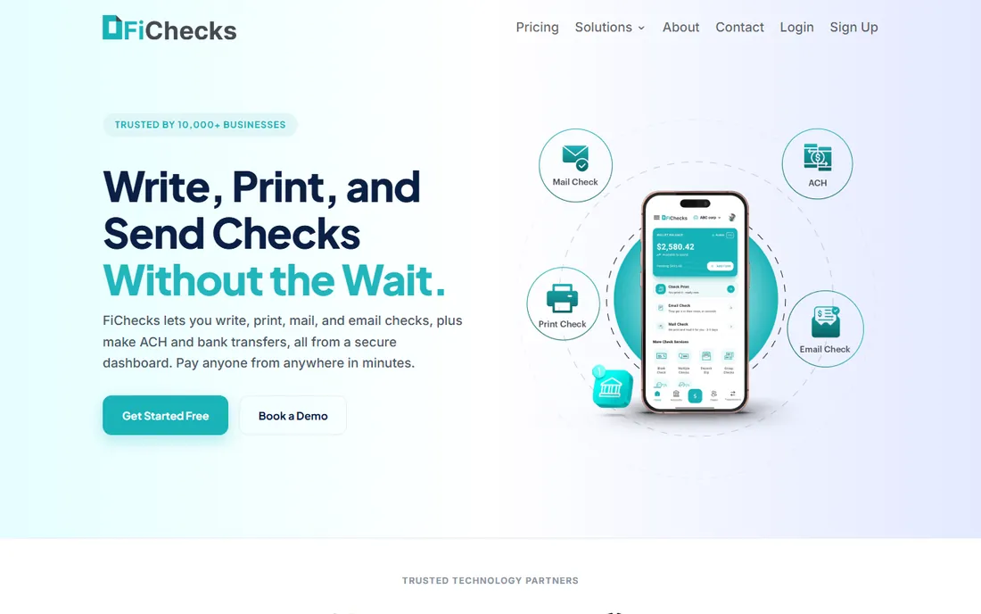 FiChecks homepage