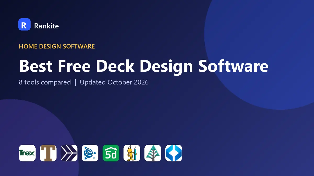 Best Free Deck Design Software in 2026: 8 Tools Compared
