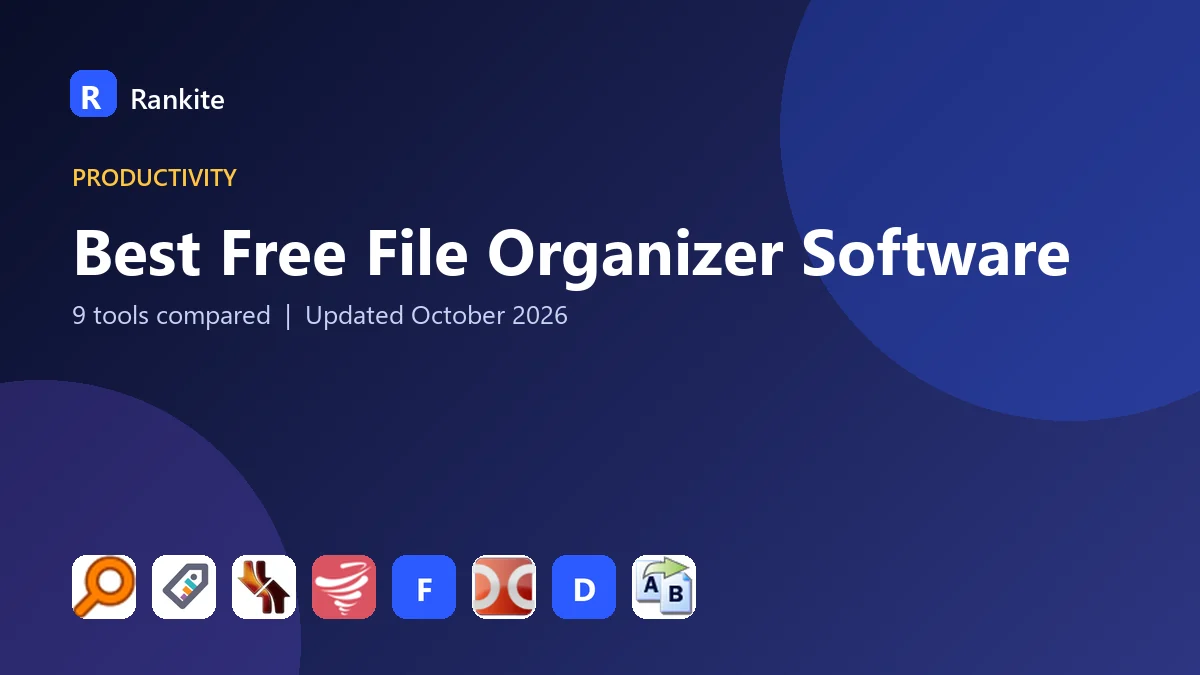 Best Free File Organizer Software: 9 Tools Compared