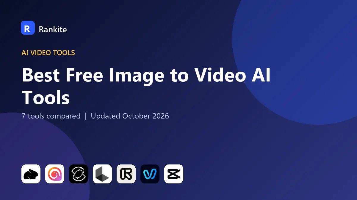 Best Free Image to Video AI Tools in 2026: 7 Tools Compared