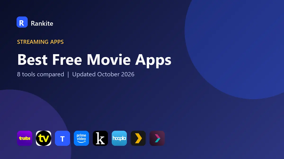 Best Free Movie Apps in 2026: 8 Apps Compared