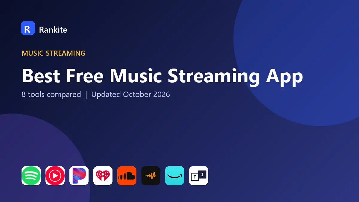 Best Free Music Streaming App in 2026: 8 Tools Compared