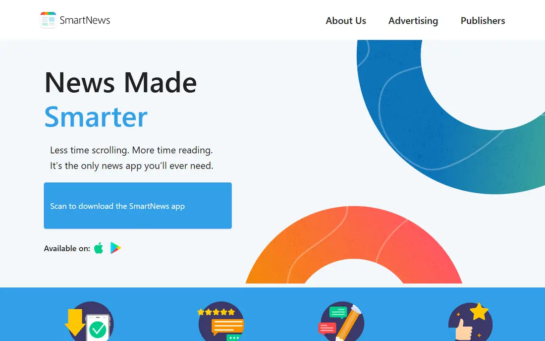 SmartNews homepage