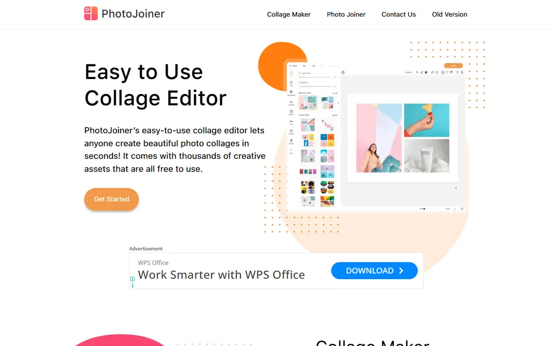 PhotoJoiner homepage