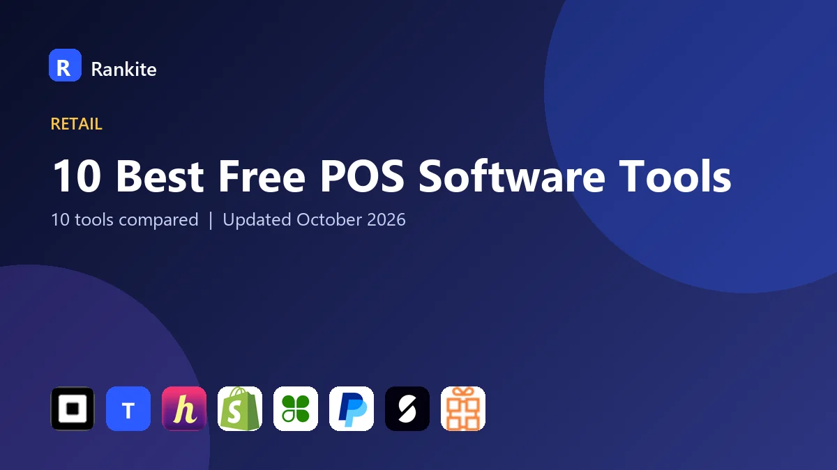 10 Best Free POS Software Tools for 2026
