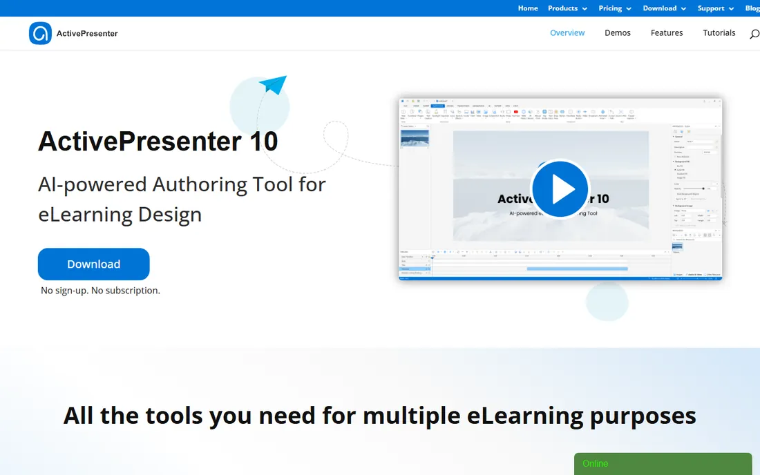 ActivePresenter homepage