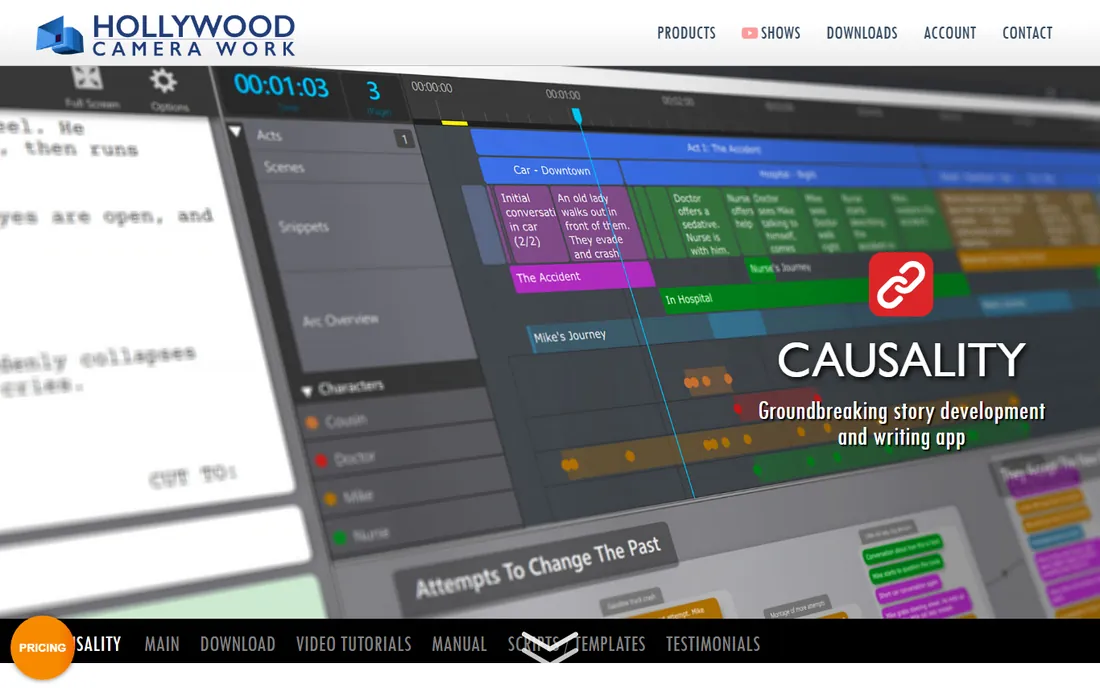 Causality homepage