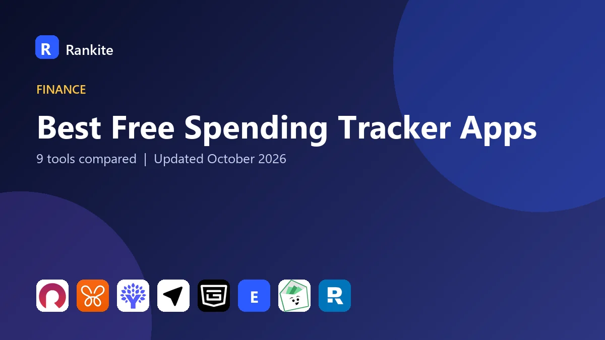 Best Free Spending Tracker Apps in 2026: 9 Apps Compared