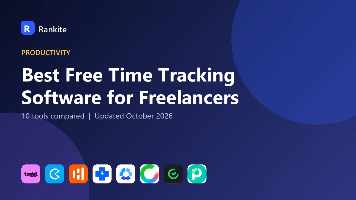 Best Free Time Tracking Software for Freelancers in 2026: 10 Tools