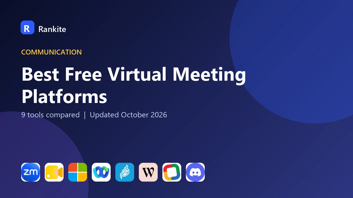 Best Free Virtual Meeting Platforms in 2026: 9 Tools Compared