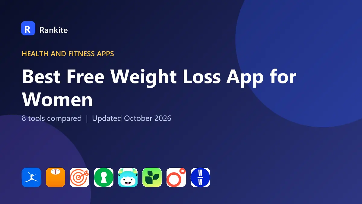 Best Free Weight Loss App for Women in 2026: 8 Apps Compared