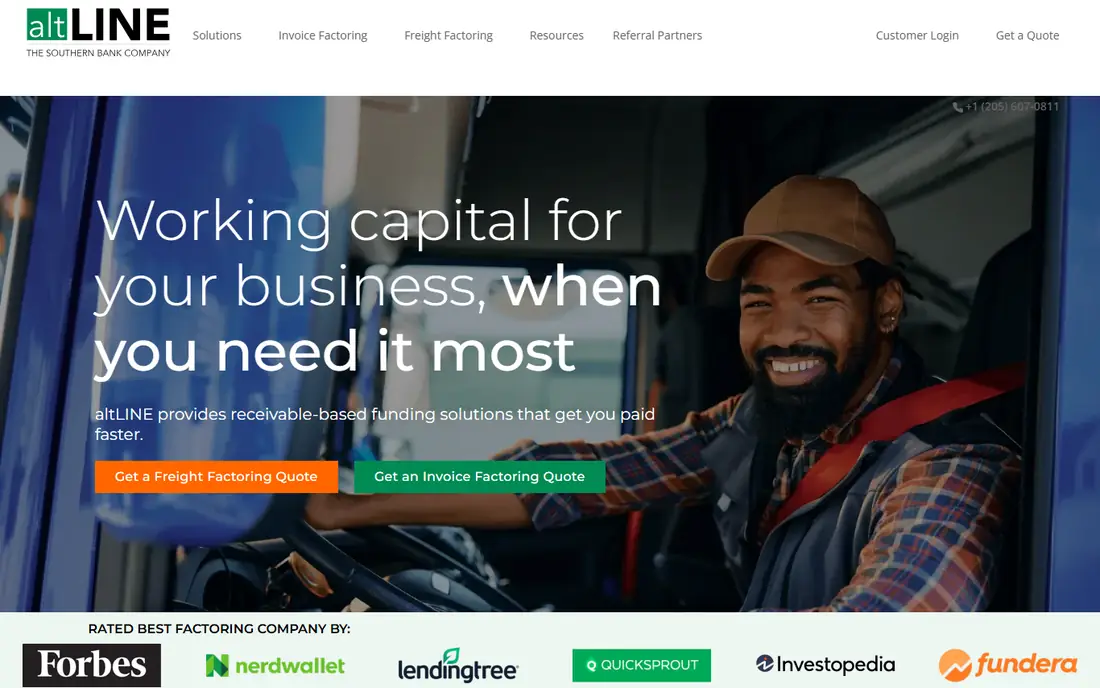 AltLINE homepage
