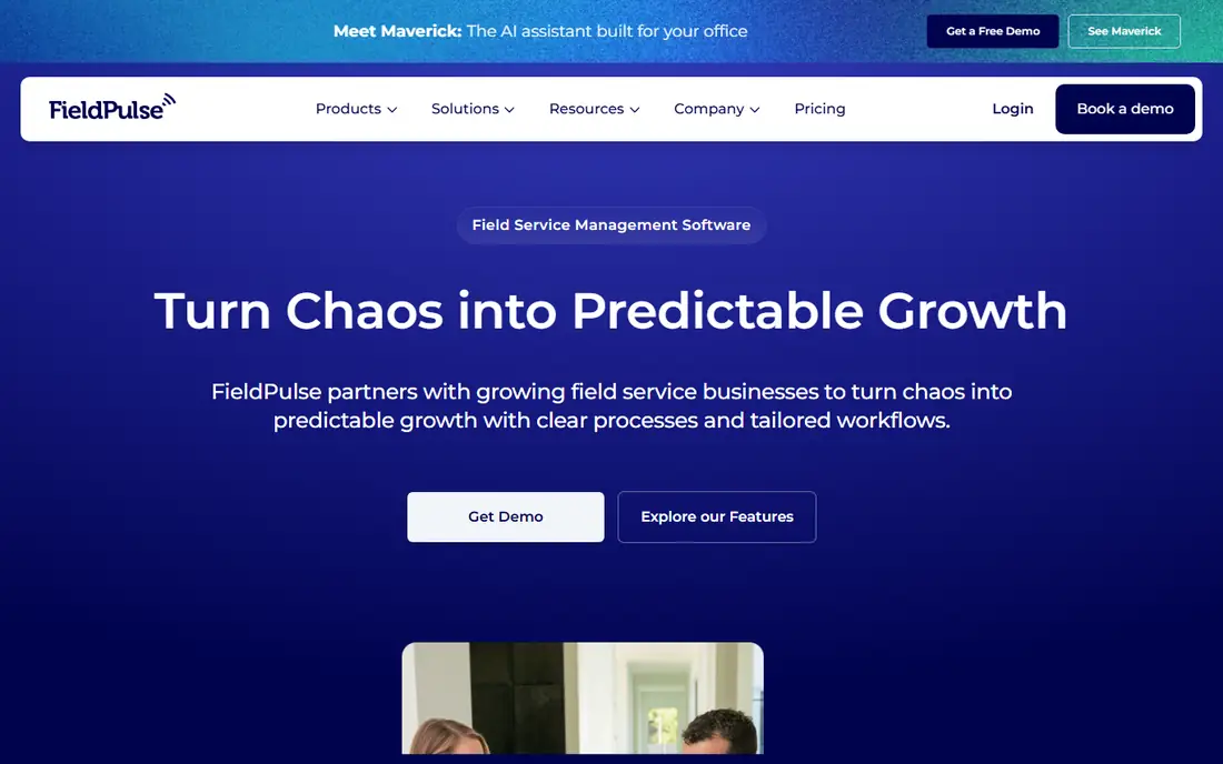 FieldPulse homepage