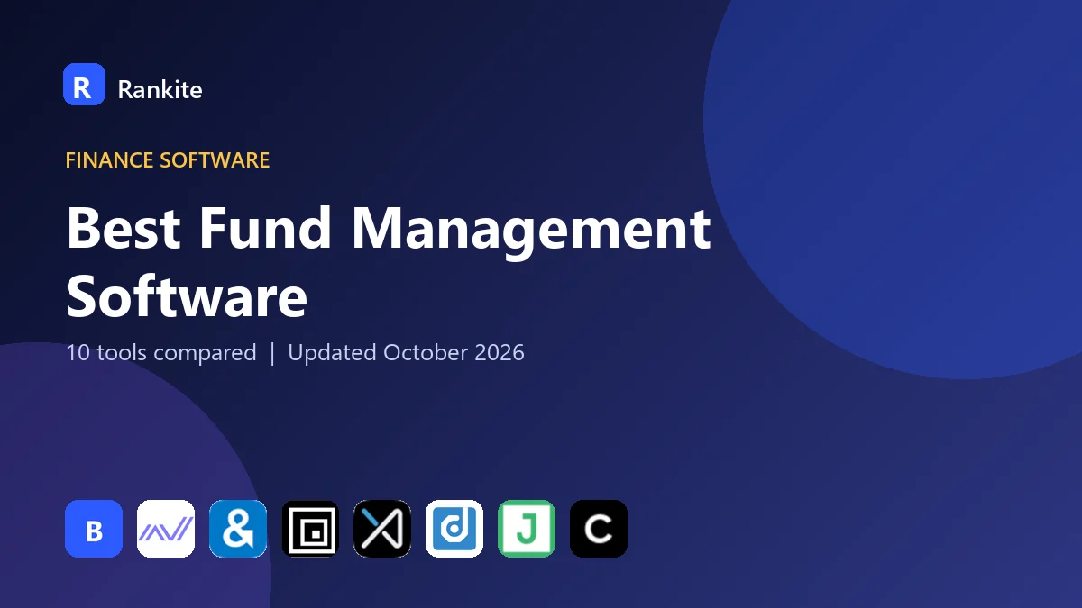Best Fund Management Software in 2026: 10 Tools Compared