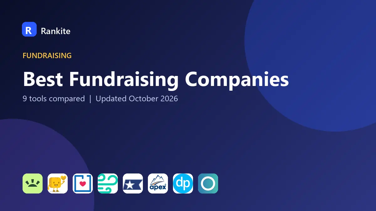 Best Fundraising Companies in 2026: 9 Tools Compared