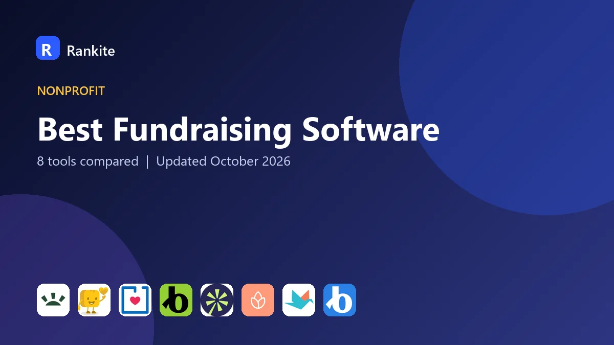Best Fundraising Software in 2026: 8 Tools Compared