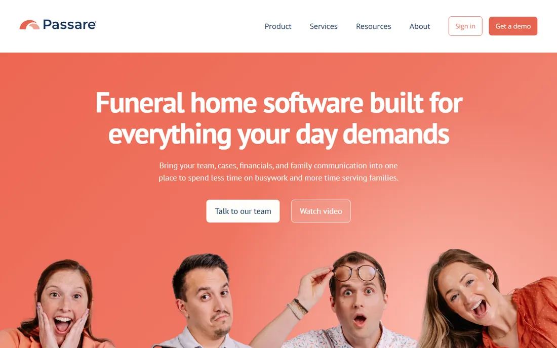Passare homepage