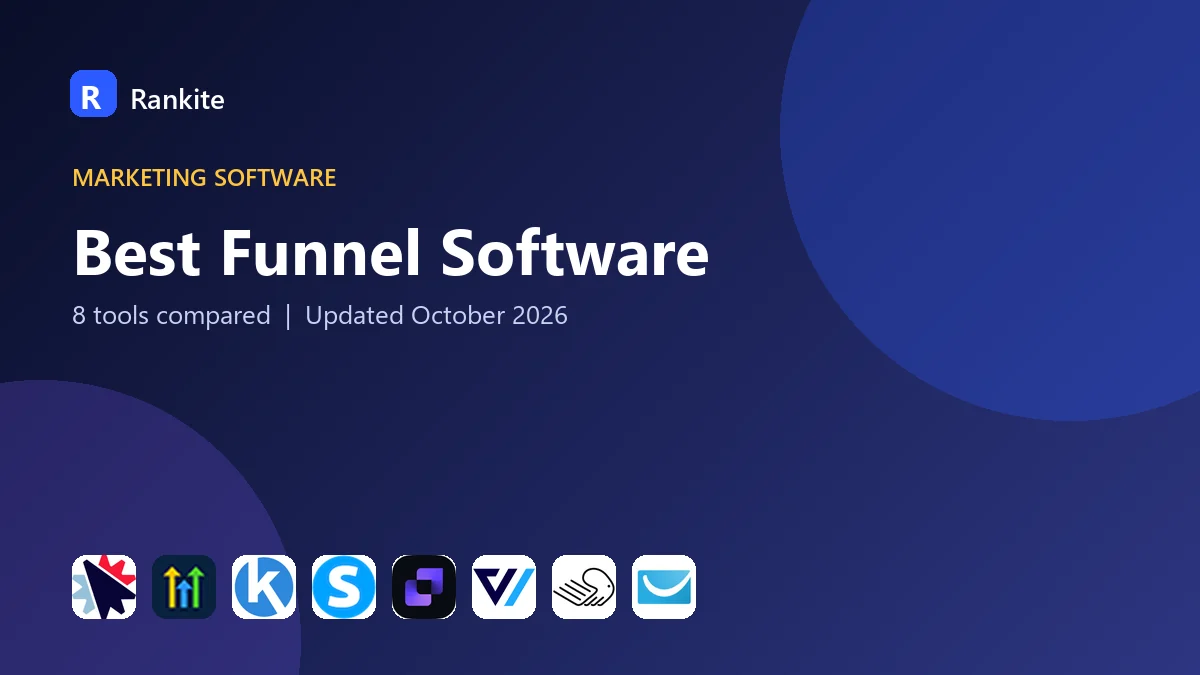 Best Funnel Software: 8 Tools Compared