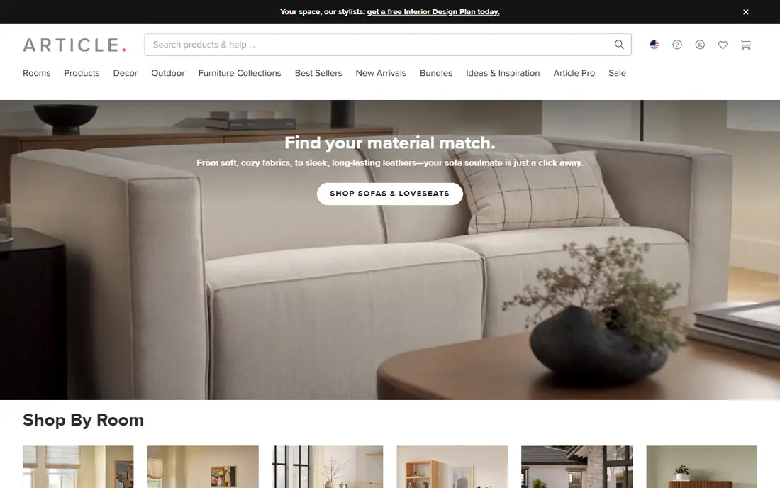 Article homepage