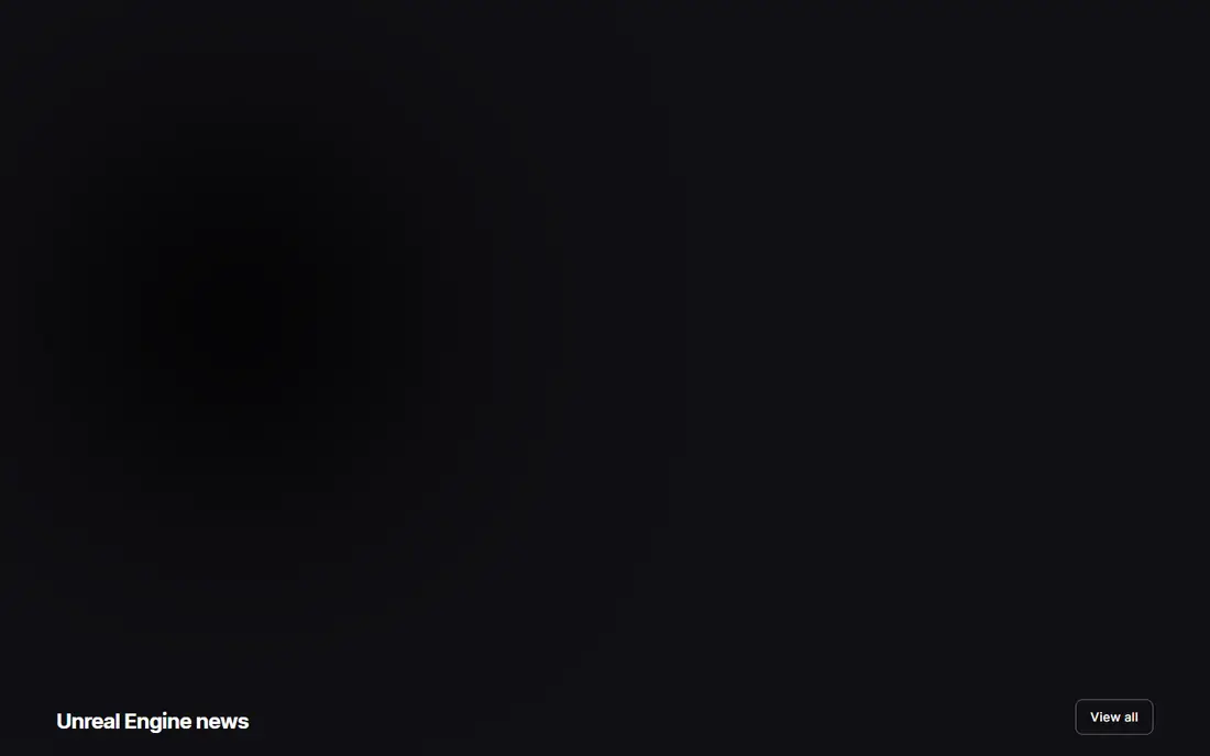 Unreal Engine homepage