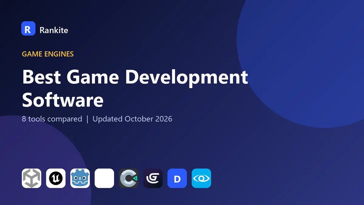 Best Game Development Software in 2026: 8 Tools Compared