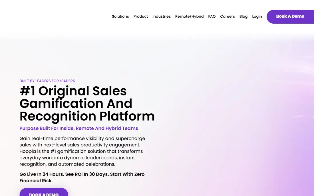 Hoopla homepage
