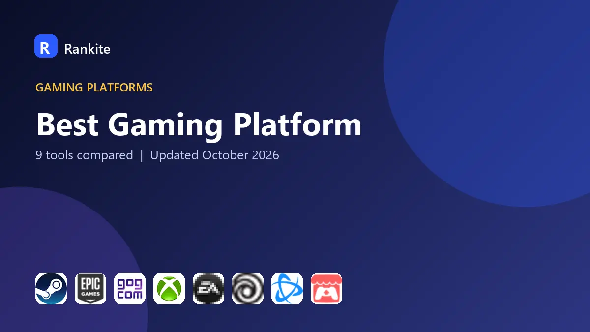 Best Gaming Platform in 2026: 9 Platforms Compared