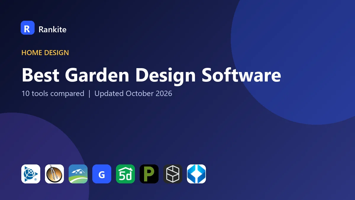 Best Garden Design Software in 2026: 10 Tools Compared