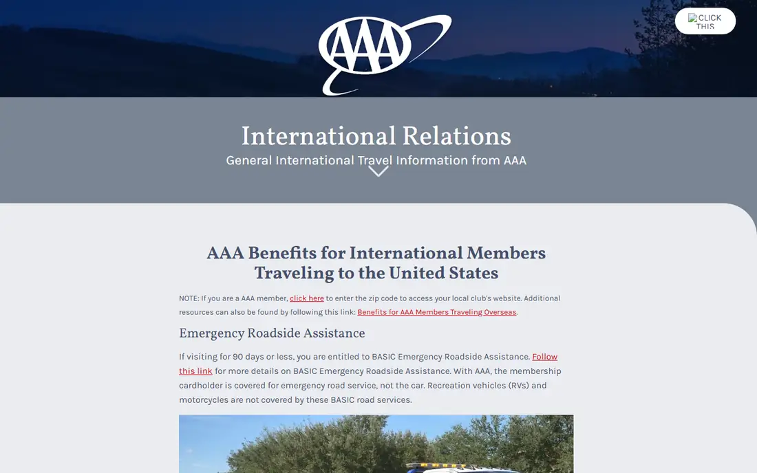 AAA homepage